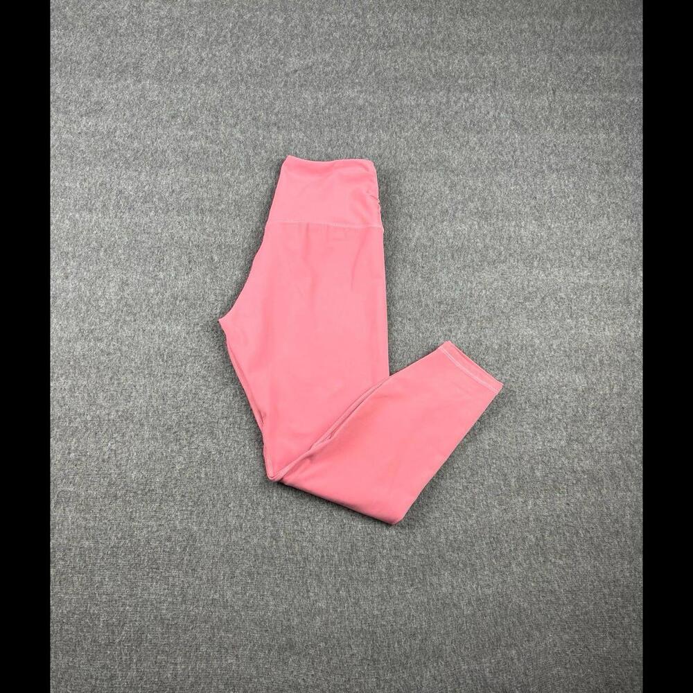 Ododos Rose Pink Womens Compression Leggings Sz Medium